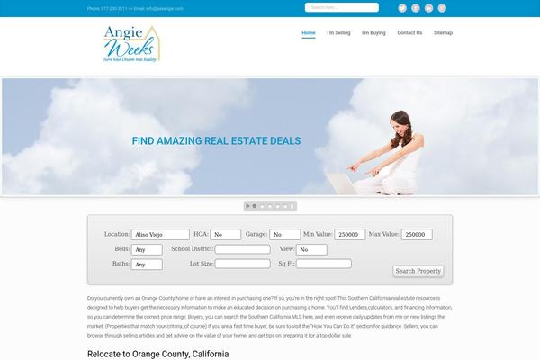 Twenty Ten theme site design template sample