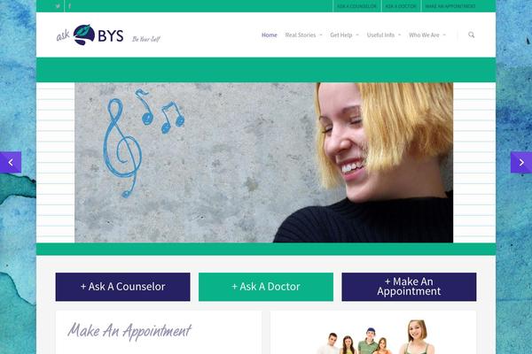 Salient theme site design template sample