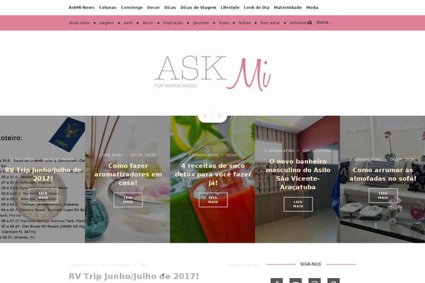Blogo theme site design template sample