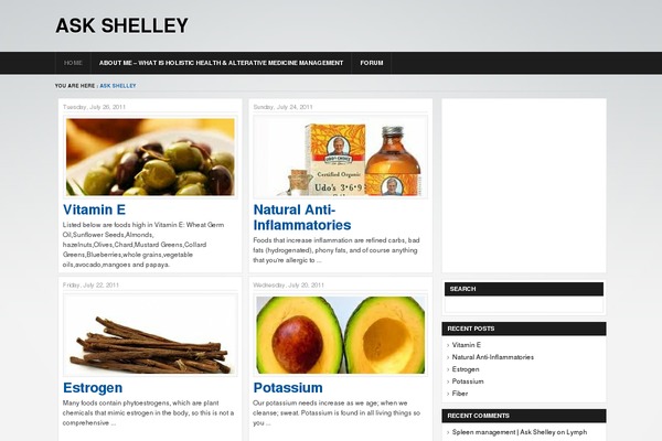 askshelley.com site used Zimex