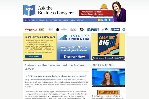 askthebusinesslawyer.com site used Askthebusinesslawyer