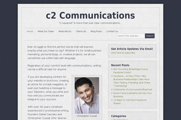 Twenty Nineteen theme site design template sample