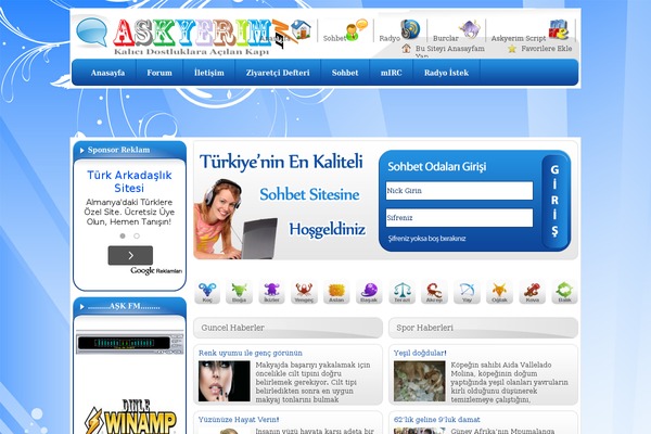 askyerim.net site used Sohbetmi