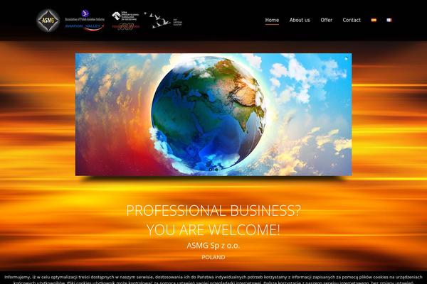 The7 theme site design template sample