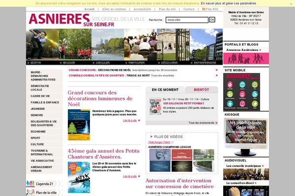 asnieres-sur-seine.fr site used Asn