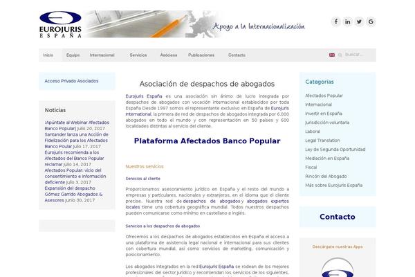 asociacion-eurojuris.es site used Eurojuris