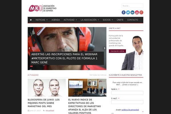 asociacionmkt.es site used Vsftheme