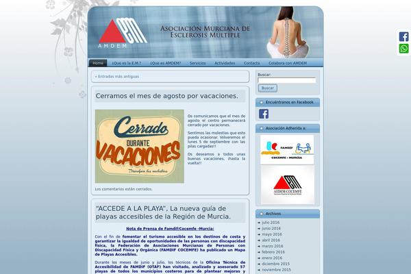 asociacionmurcianadeesclerosismultiple.com site used Amdem