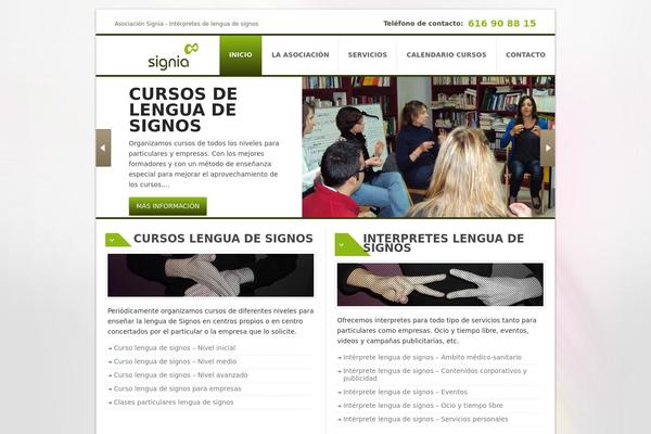 asociacionsignia.org site used Signia