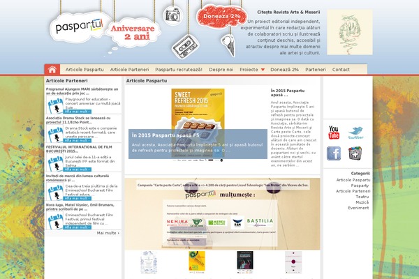 asociatiapaspartu.ro site used Paspartu