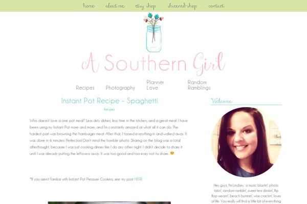 asoutherngirl.com site used Jds-responsive