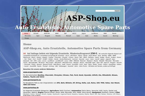 asp-shop.eu site used Aspshop