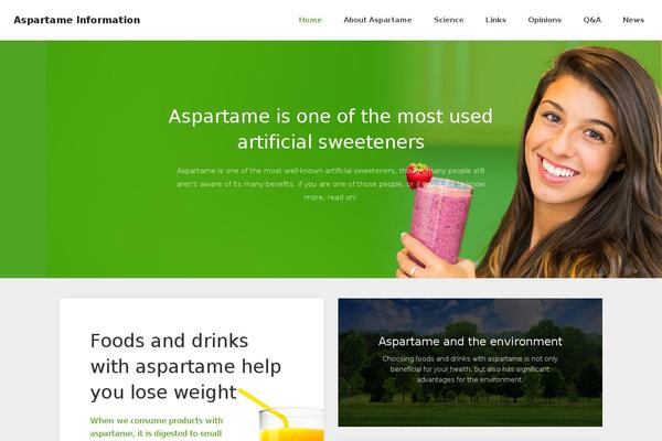 aspartame.info site used Aspartame