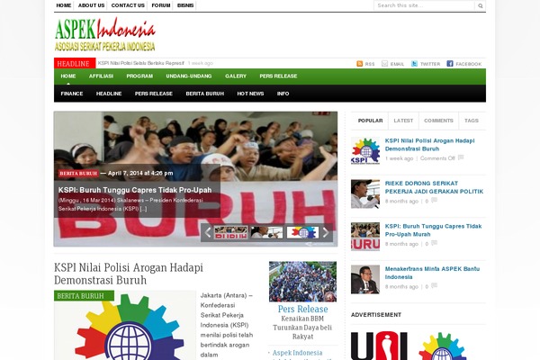 aspekindonesia.org site used Smart-news-free