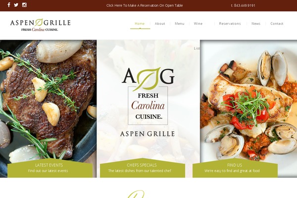 aspen-grille.com site used NUVO