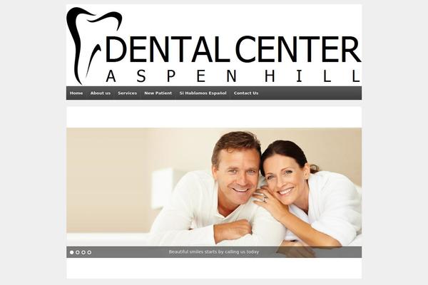 Responsive theme site design template sample