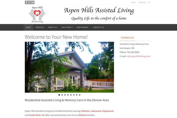 Nirvana theme site design template sample