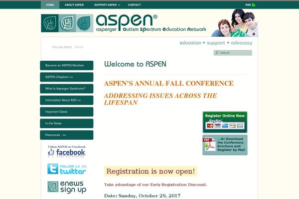 aspennj.org site used Aspen-nj