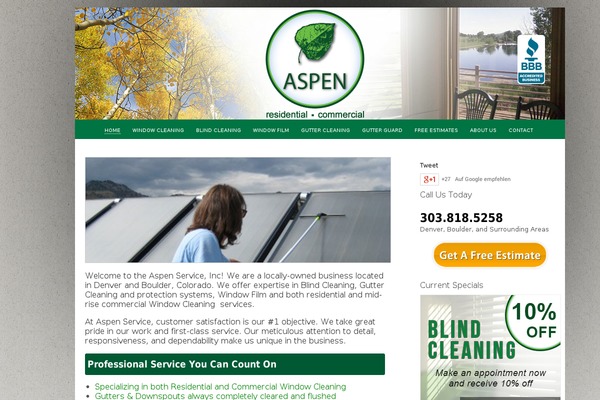 aspenwindow.com site used Sonlight-window