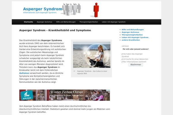 aspergersyndrom.info site used Twenty Eleven