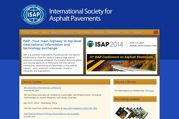 asphalt.org site used Isap