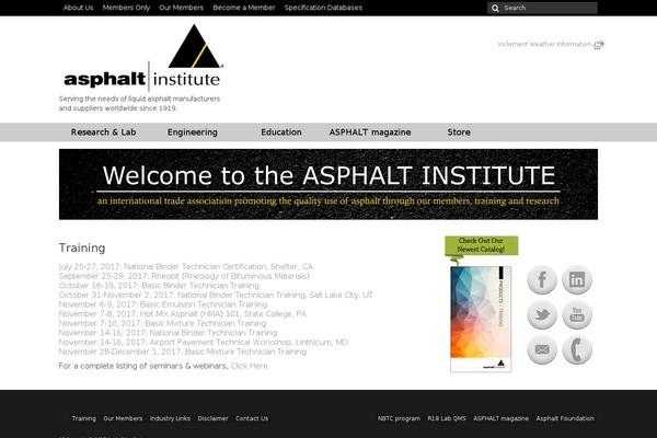 asphaltinstitute.org site used Maishawp-child