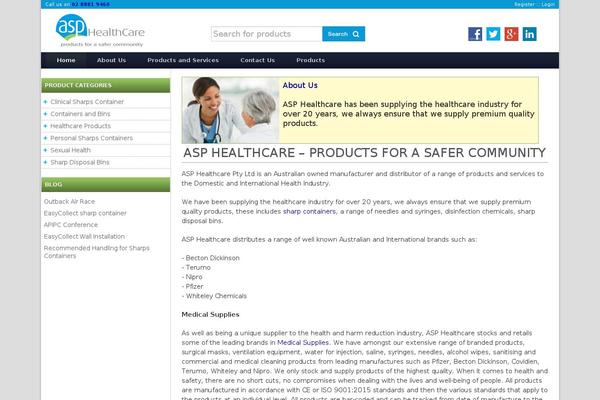 asphealthcare.com.au site used Weaver II