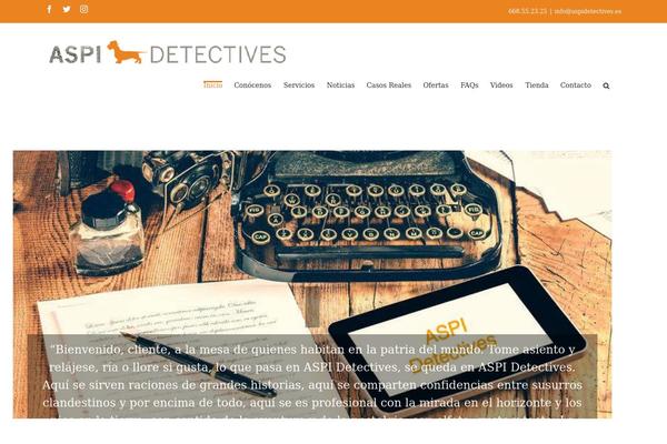 Avada theme site design template sample