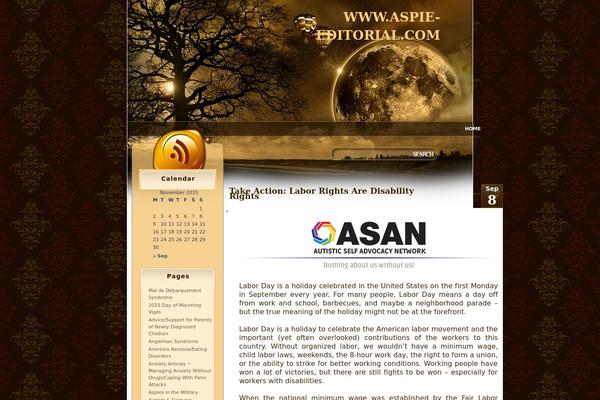 aspie-editorial.com site used Leaving