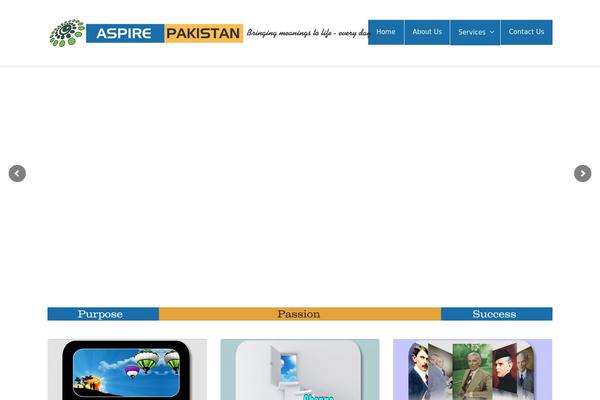 aspirepakistan.com site used Aspirepakistan