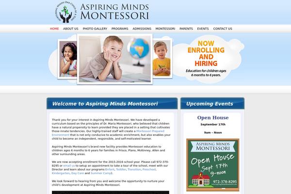aspiringmindsmontessori.com site used Aspiring-minds