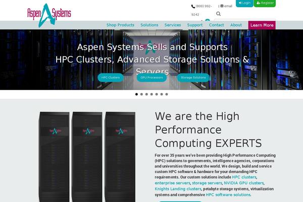 aspsys.com site used Aspen-systems-2014
