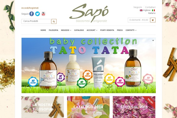 assaporasapo.it site used Sapo