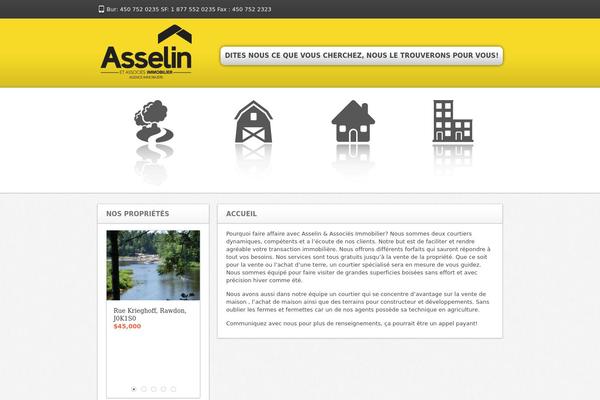 asselinimmobilier.com site used Freehold
