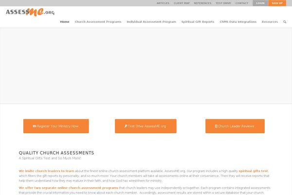 Enfold theme site design template sample