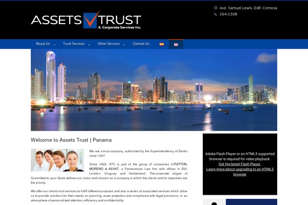 assetstrust.com site used Asset