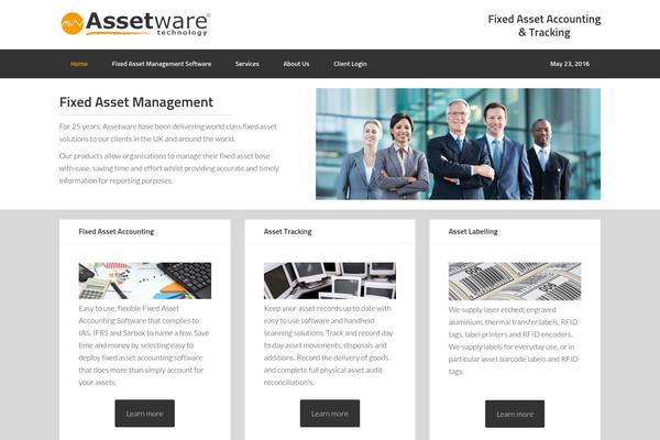 Enterprise Pro theme site design template sample