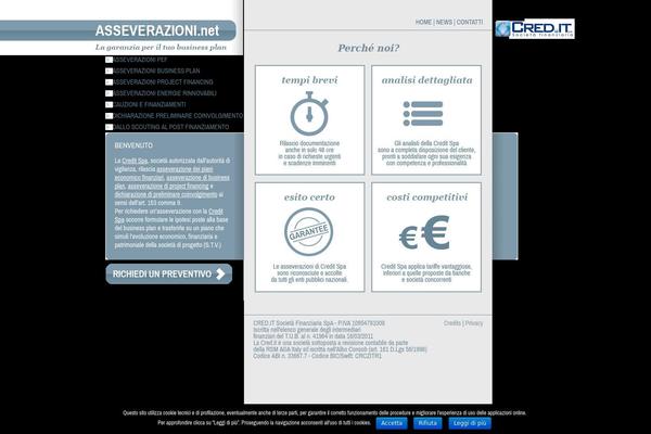 asseverazioni.net site used Asseverazioni