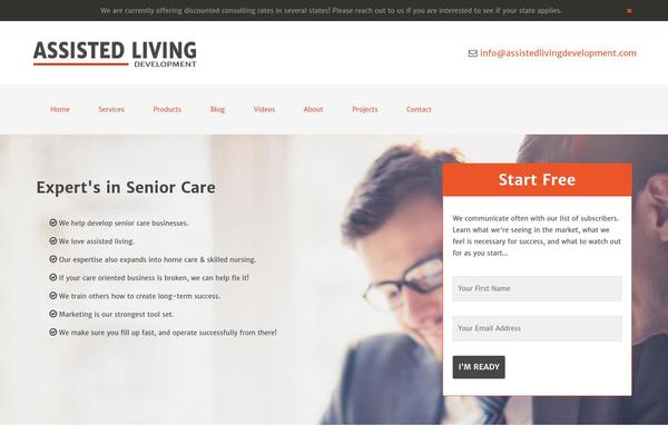 assistedlivingdevelopment.com site used Assisted-living-development