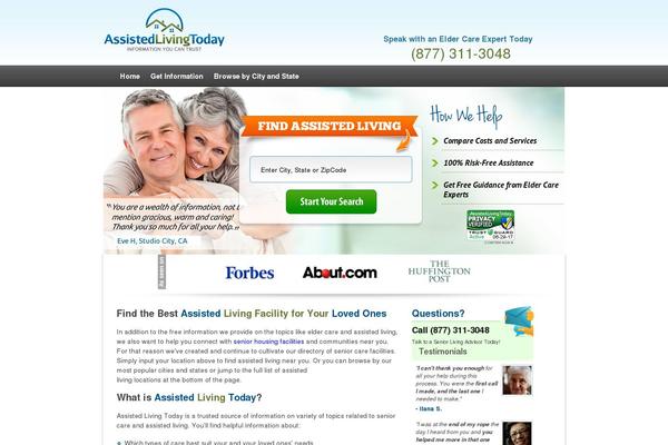 assistedlivingtoday.com site used Assisted