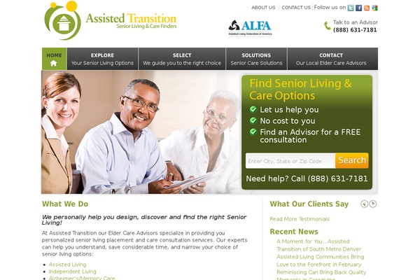 assistedtransition.com site used Atv3