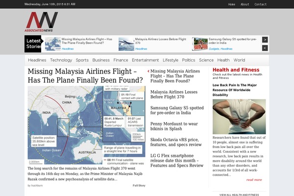 associatednews.com site used Associatednews