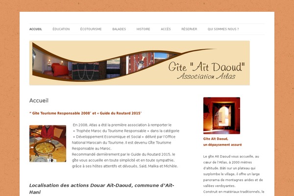 Twenty Twelve theme site design template sample