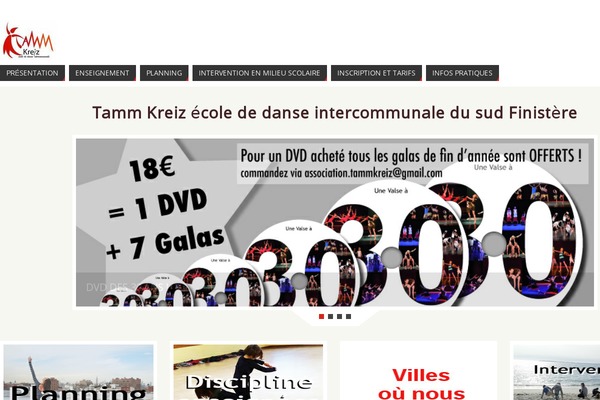 Parabola theme site design template sample
