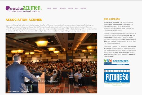 associationacumen.com site used Acumen