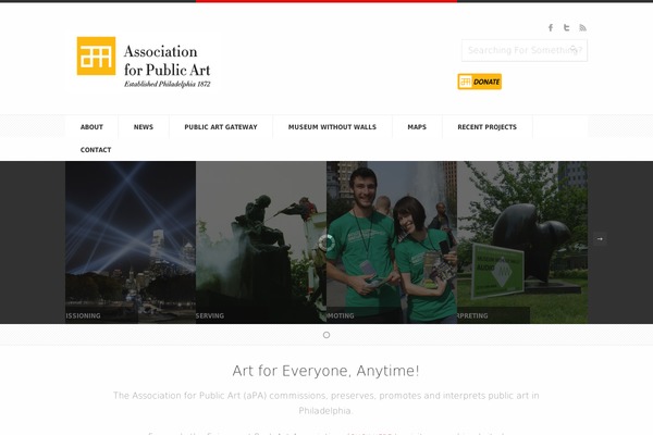 associationforpublicart.org site used Apa