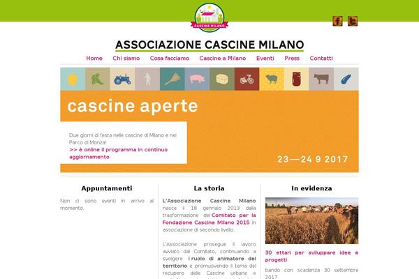 associazionecascinemilano.org site used Associazionecascine