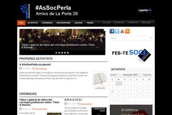 assocperla.cat site used Education WP