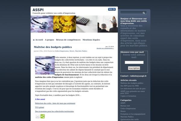 asspi.fr site used Proslate