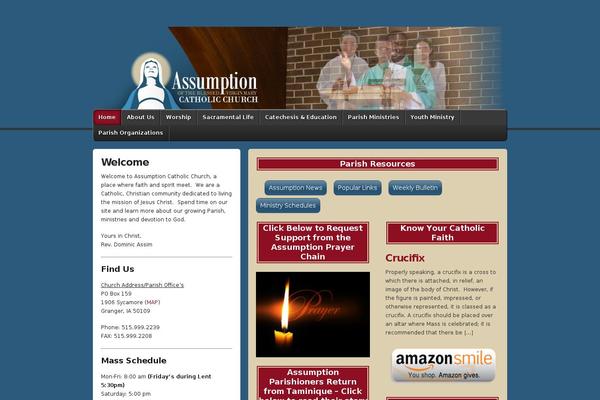 assumptiongranger.org site used Builder-city-church
